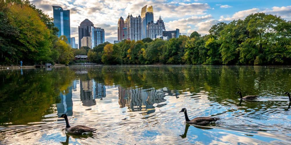 Angelic Central Midtown Home One Block From Piedmont Park Atlanta Zewnętrze zdjęcie